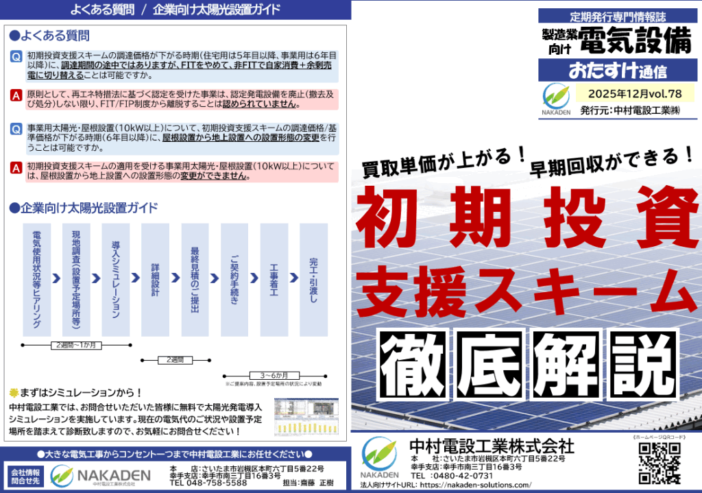 初期投資支援スキーム